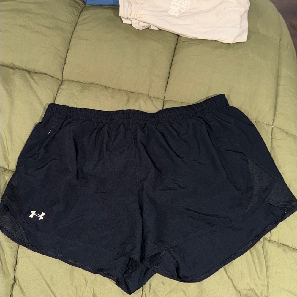 Under Armour Women's Navy Athletic Shorts